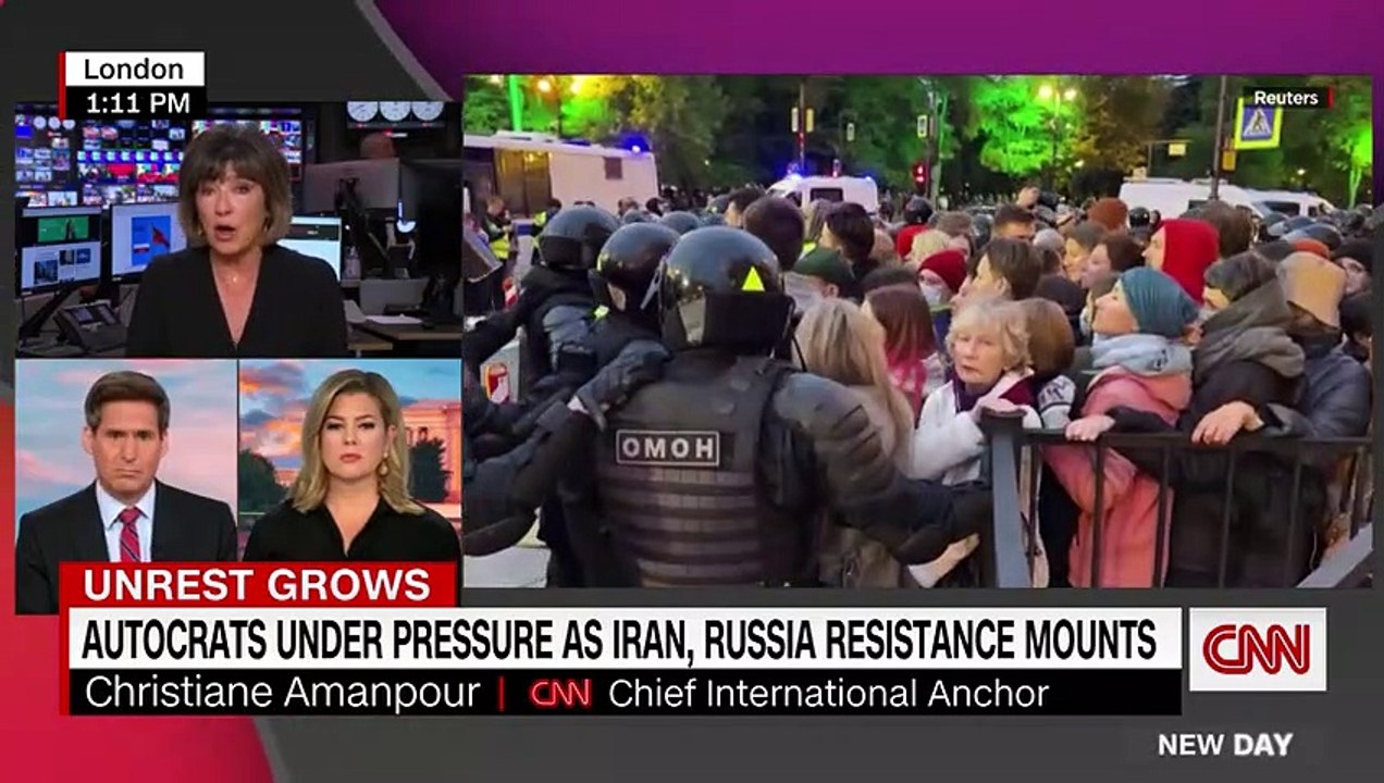 'It is a major shift'- Amanpour breaks down resistance across Russia after Putin's order