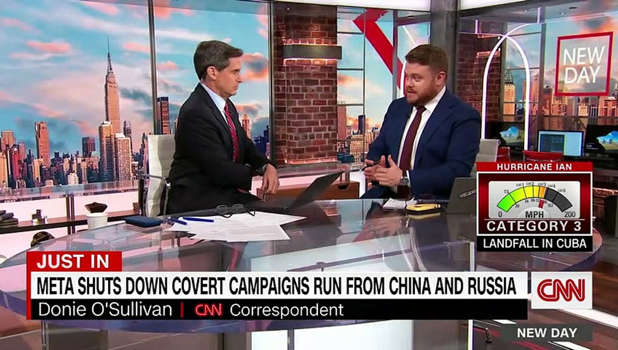 Meta says they shut down 'covert' Russian and Chinese Facebook accounts