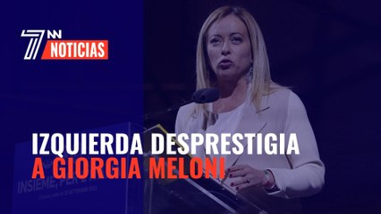 Así ha sido la brutal campaña de desprestigio de la izquierda contra Meloni