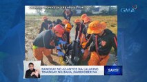 Pamilya ng mga rescuer na nasawi sa kasagsagan ng bagyong Karding, labis ang pagdadalamhati | Saksi