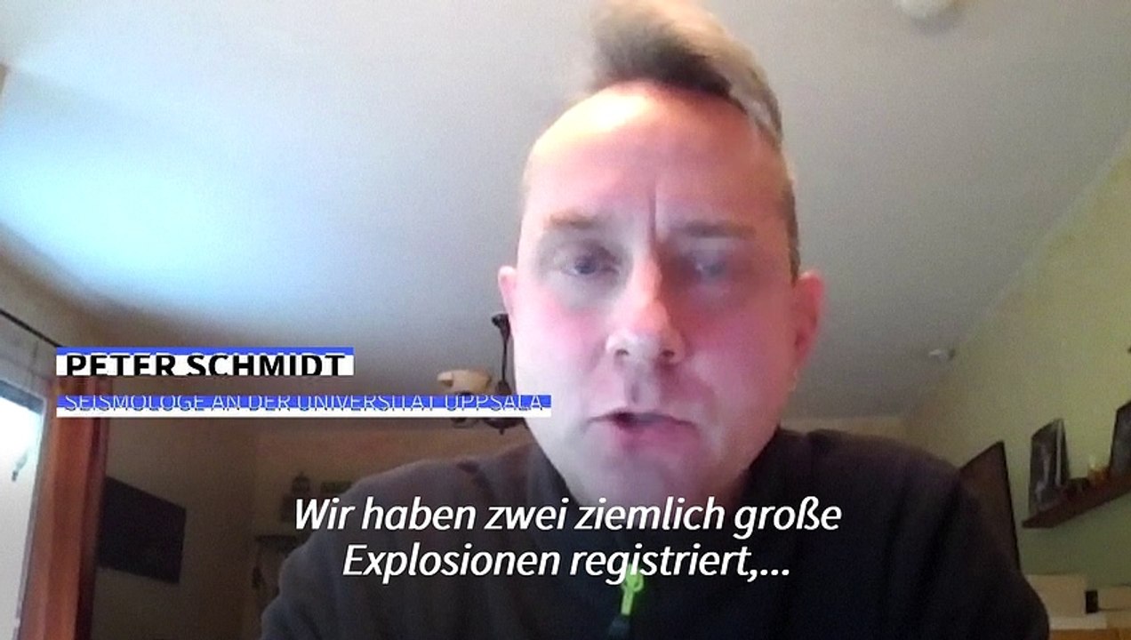 Seismologen: Explosionen in Ostsee vor Nord-Stream-Leck