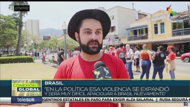 Brasil enfrenta crisis democrática a pocos días de las presidenciales