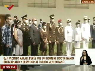 Caracas | Develan monumento en homenaje al G/J Jacinto Pérez Arcay en la Academia Militar del EJB