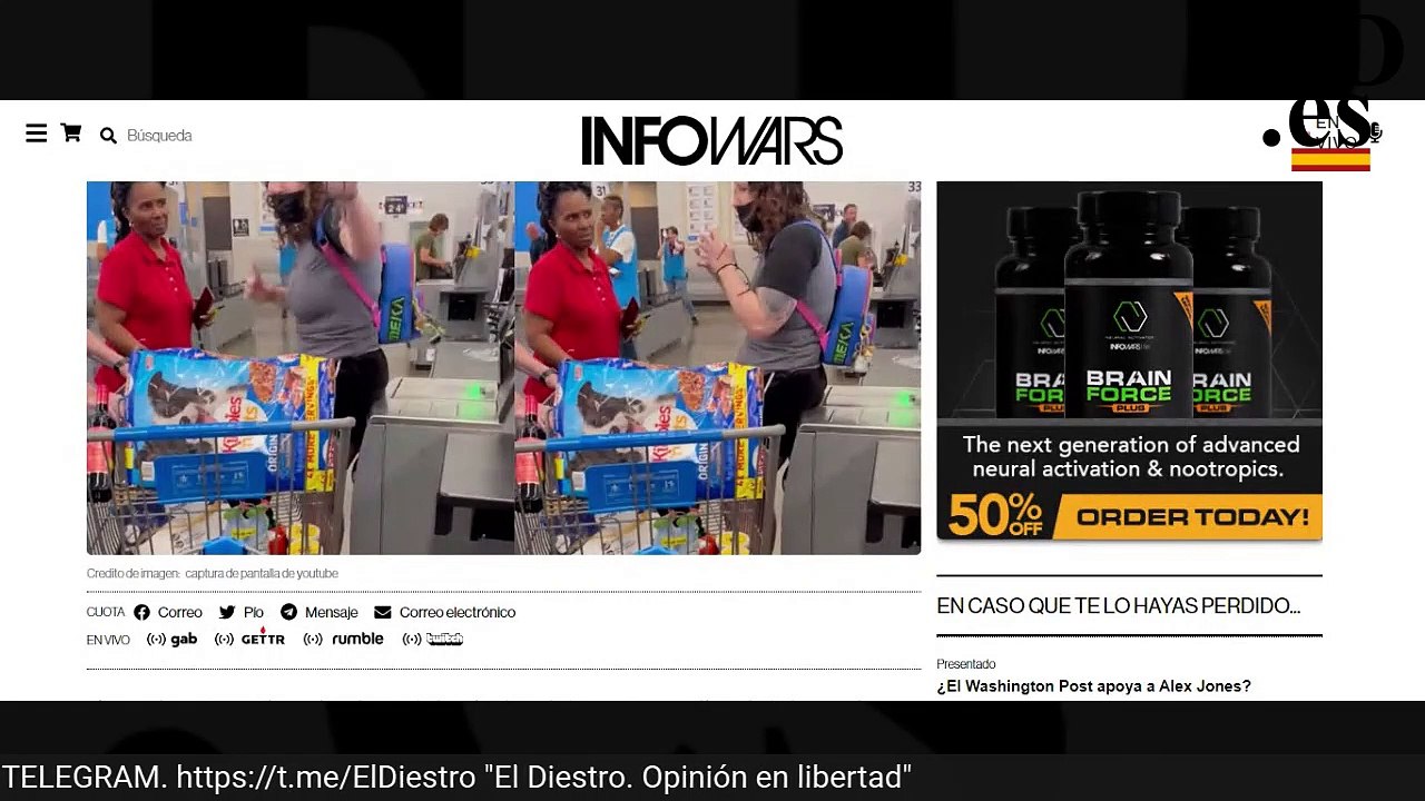 Se cuela en un supermercado y acusa al hombre que se lo recrimina de haber intentado violarla