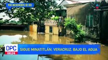Familias de Minatitlán continúan afectadas por las inundaciones
