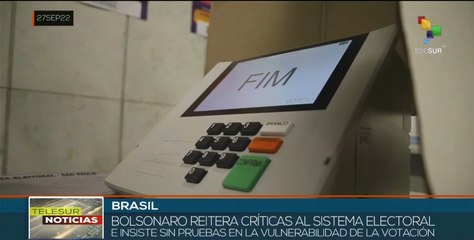 Brasil se alista para comicios bajo crisis democrática