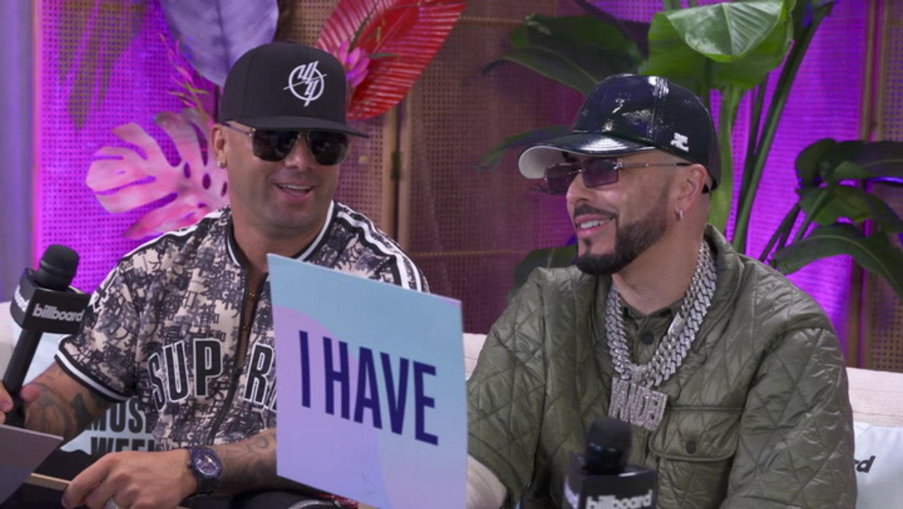 Wisin & Yandel Play Never Have I Ever | 2022 Billboard Latin Music Week