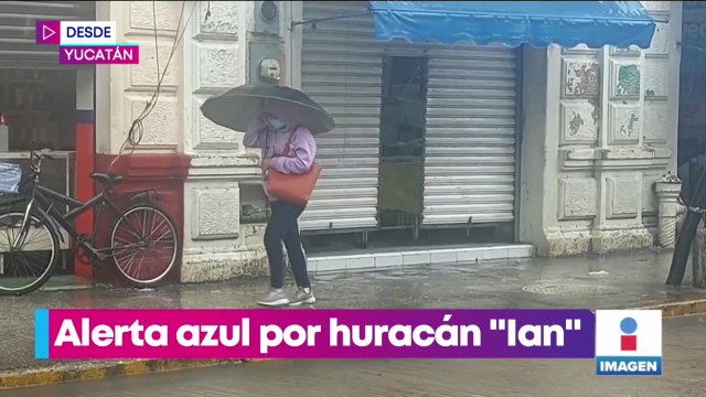 Yucatán siente los estragos del huracán “Ian”