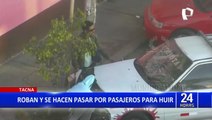 Tacna: ladrones de autopartes intentaron huir en bus haciéndose pasar por pasajeros