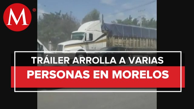 Se registró un fuerte accidente en Morelos, dejando ocho personas heridas