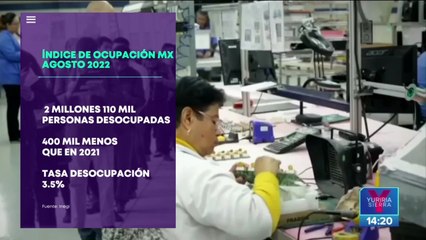 Al mes de agosto hay más de dos millones de desempleados en México