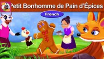Le petit bonhomme de pain d'épices | Gingerbread Man in French | French Fairy Tales