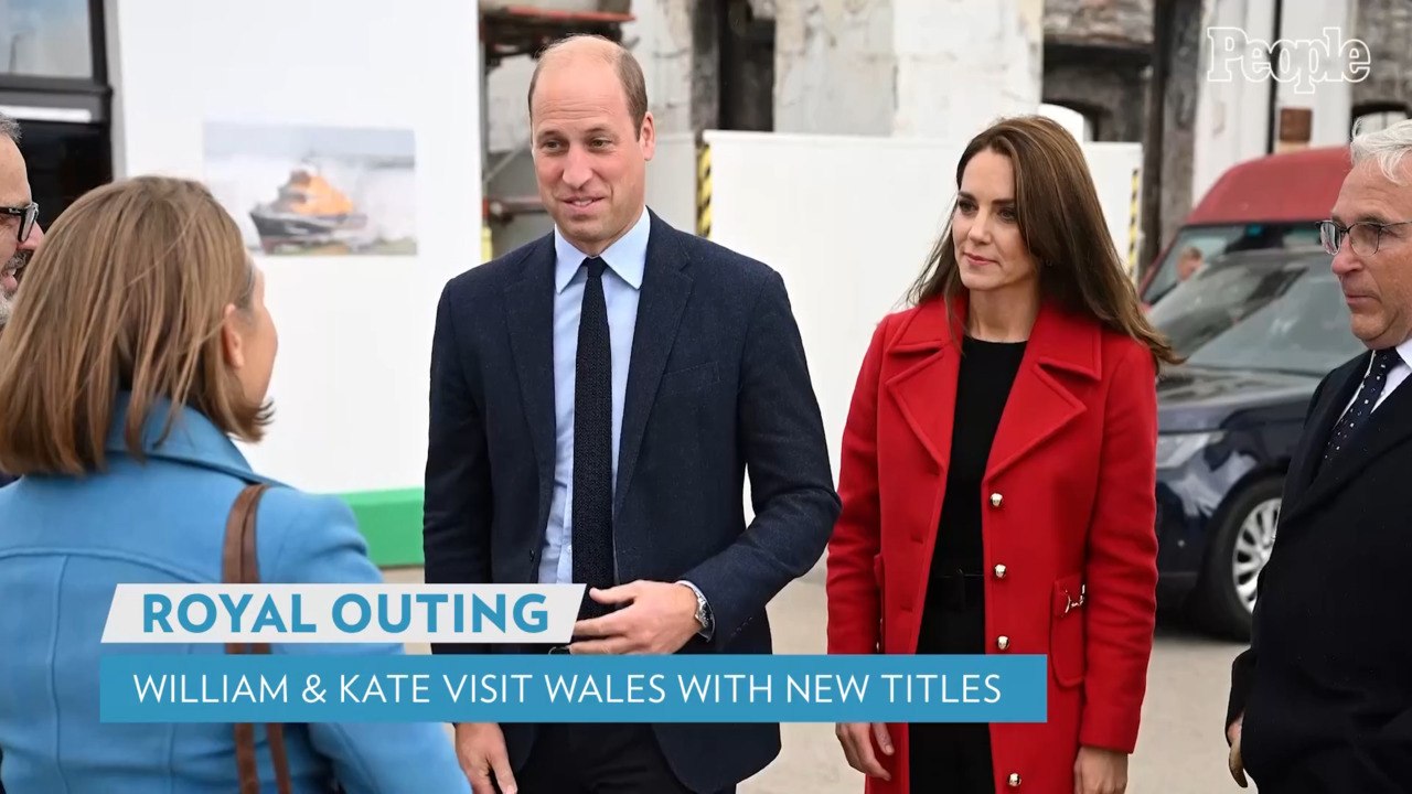 Kate Middleton and Prince William Visit Wales for First Time as Prince and Princess of Wales