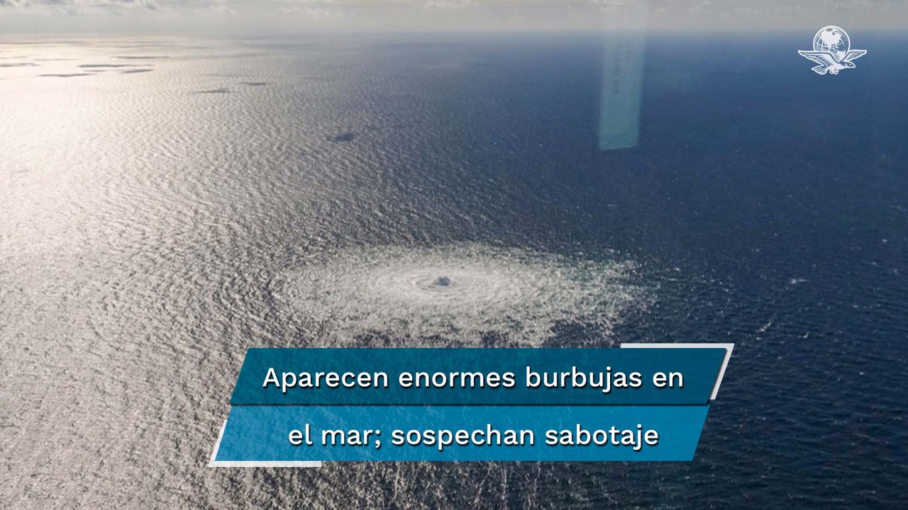 Fugas en gasoducto ruso Nord Stream desatan sospechas de sabotaje