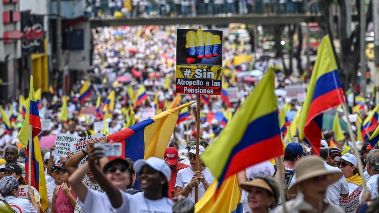 Sin violencia: así transcurrieron las multitudinarias marchas del 26 de septiembre en Colombia