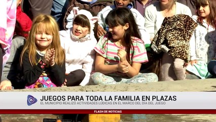 JUEGOS PARA TODA LA FAMILIA EN PLAZAS