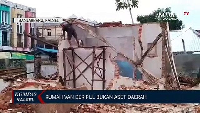 Rumah Van Der Pijl, Arsitek Belanda Perancang Kota Banjarbaru Dibongkar, Pemkot : Bukan Aset Daerah