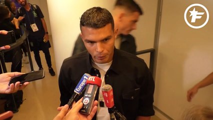 La réaction de Thiago Silva