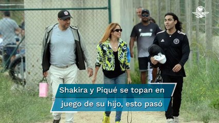 Momento incómodo de Shakira y Piqué al toparse en un evento deportivo