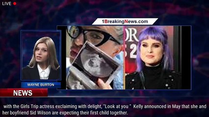Watch Pregnant Kelly Osbourne Officially Debut Her Baby Bump - 1breakingnews.com
