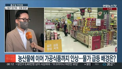 [출근길 인터뷰] 고환율 속 커지는 물가 압력…'10월 물가 정점' 밀리나?