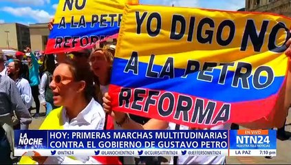 Organizador de jornada de protestas en Colombia