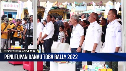 Kapolres Simalungun Ucapakan Selamat Kepada Para Juara Danau Toba Rally 2022