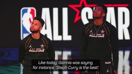 Curry 'not getting complacent' after Giannis praise