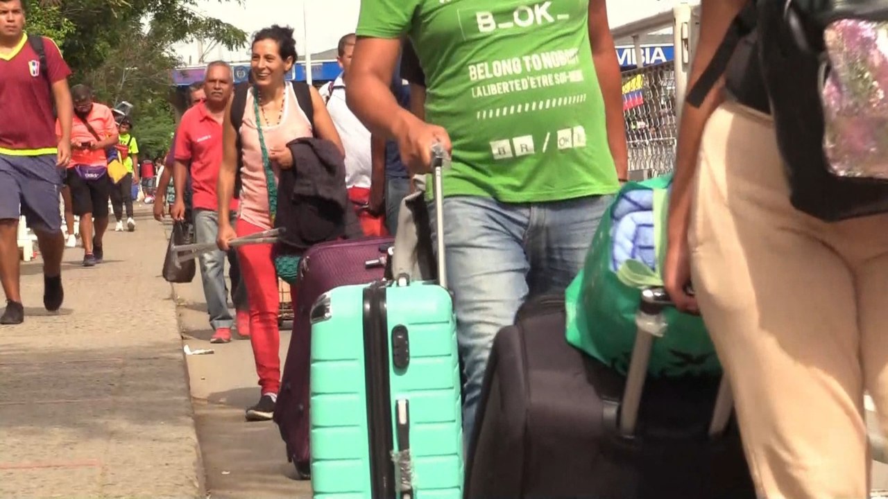 El día después de la reapertura en la frontera entre Colombia y Venezuela