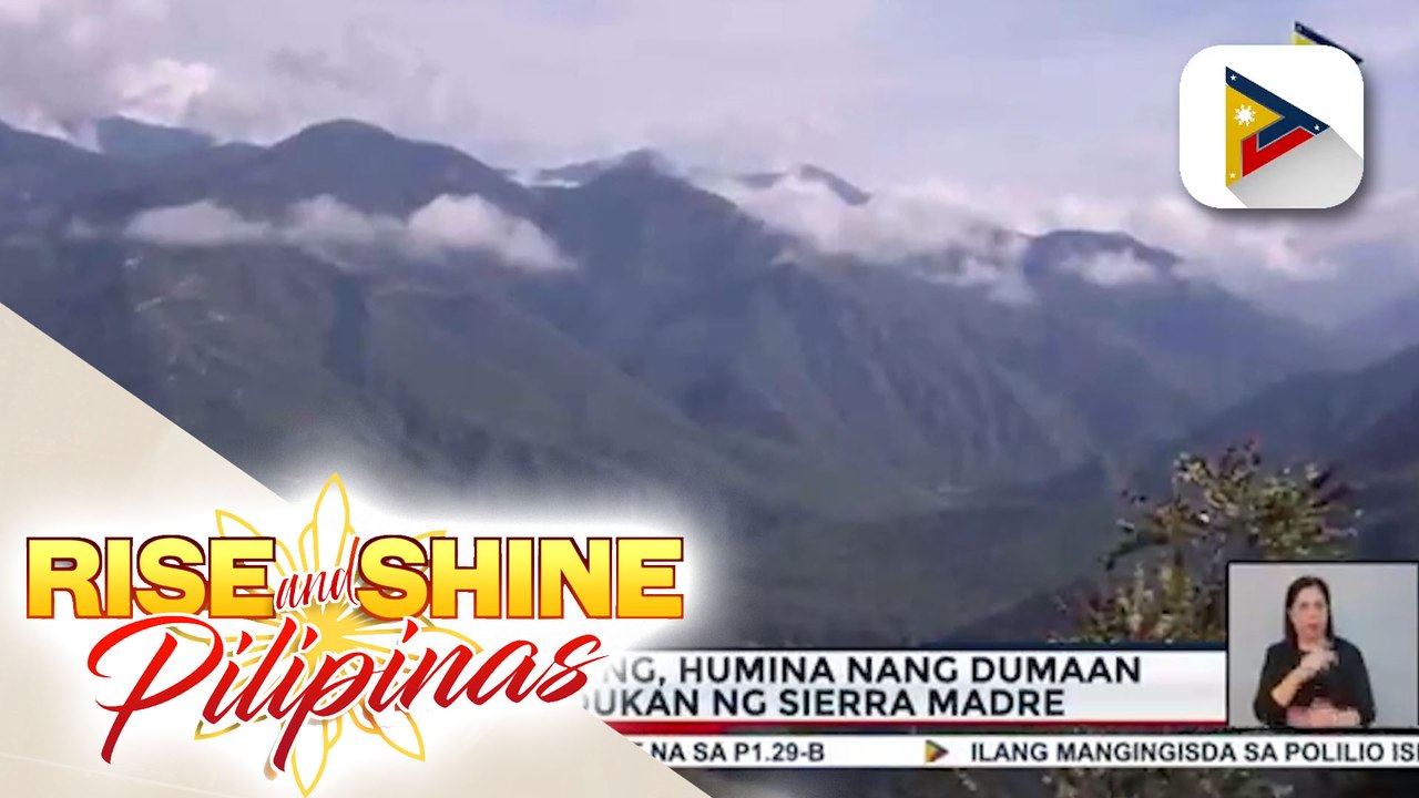 Bagyong #KardingPH, humina nang dumaan sa kabundukan ng Sierra Madre