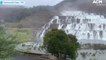 Heavy rainfall spills over at Dartmouth Dam, Victoria | September 28, 2022 | Border Mail
