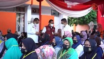 Dihadiri Presiden Jokowi, Penyaluran BLT BBM di Bandar Lampung Berjalan Lancar