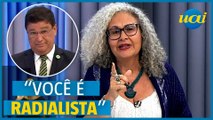 Lorene para Viana no debate da Globo: 