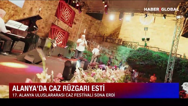 Alanya'daki 17. Uluslararası Caz Festivali sona erdi!