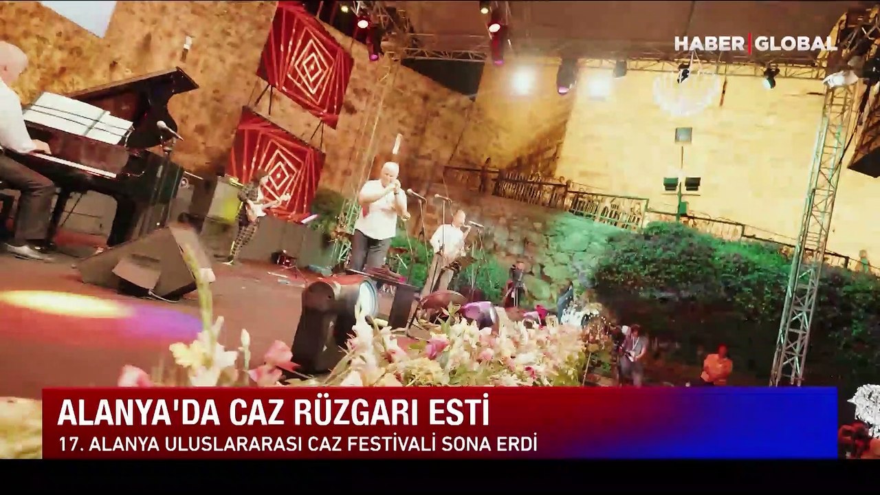 Alanya'daki 17. Uluslararası Caz Festivali sona erdi!