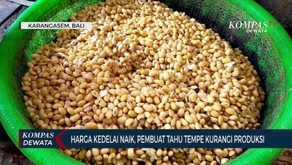 Video herunterladen: Harga Kedelai Naik, Pembuat Tahu Tempe Kurangi Produksi