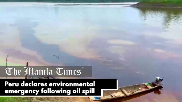Peru declares environmental emergency following oil spill