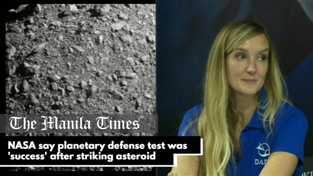 NASA say planetary defense test was 'success' after striking asteroid