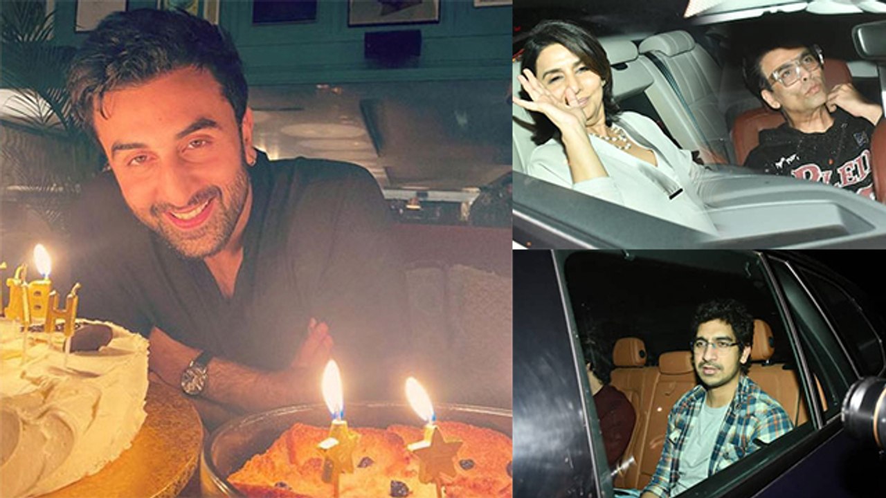Ranbir Kapoor 40th Birthday  Late Night Celebration With Family and Friends | Boldsky *Entertainment