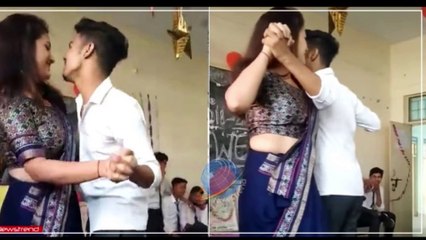 एक दूसरे से लिपट-लिपटकर नाचे टीचर-स्टूडेंट, Video देख लोग बोले- हमे भी इस स्कूल में पढ़ना है