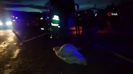 Antalya’da tur otobüsü motosiklete çarptı: 1 ölü