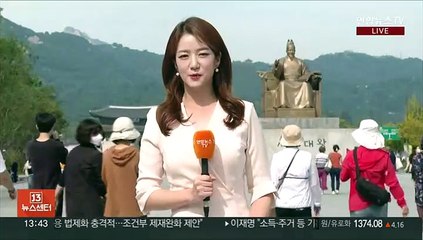 [날씨] 쾌청한 하늘, 낮엔 늦더위…당분간 큰 일교차