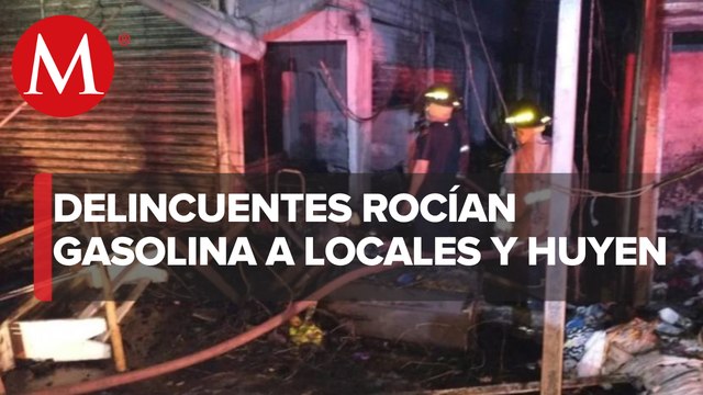En Guerrero los delincuentes incendian 14 locales comerciales