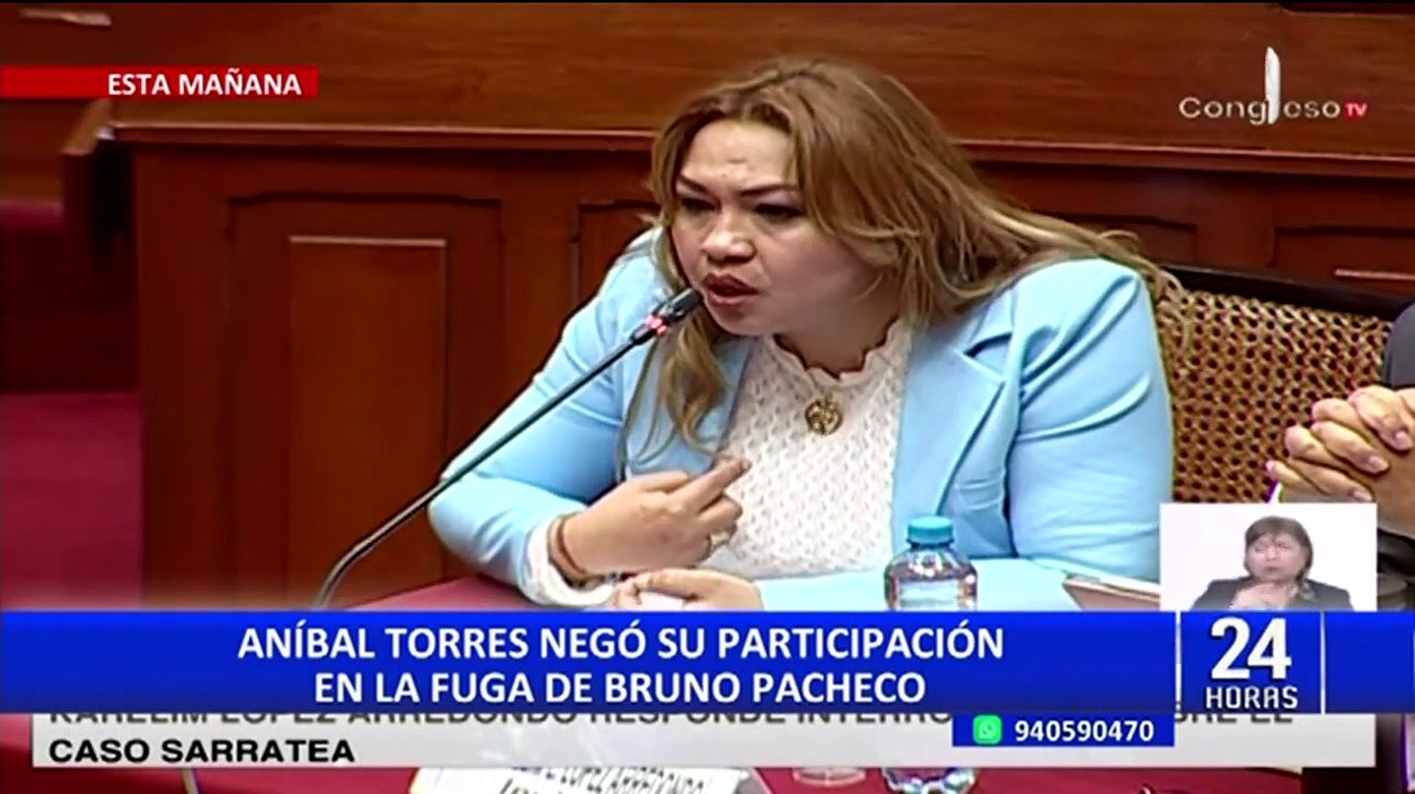 Aníbal Torres habría negado estar involucrado en la fuga del exasesor Bruno Pacheco