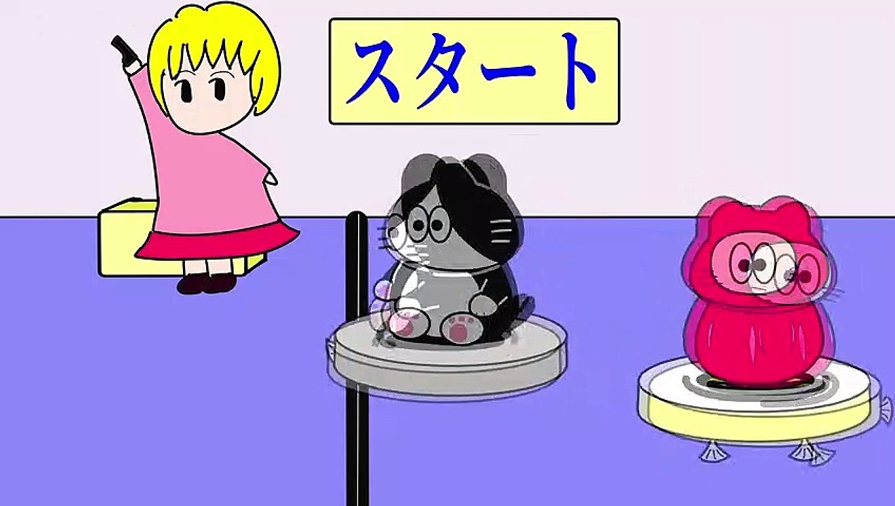 にゃんこの回転寿司
