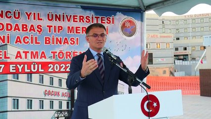 Van YYÜ'de yeni acil servis binasının temeli atıldı