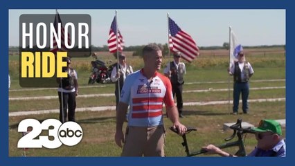 Retired Army colonel goes on a cross-country ride to honor those who fought in Afghanistan