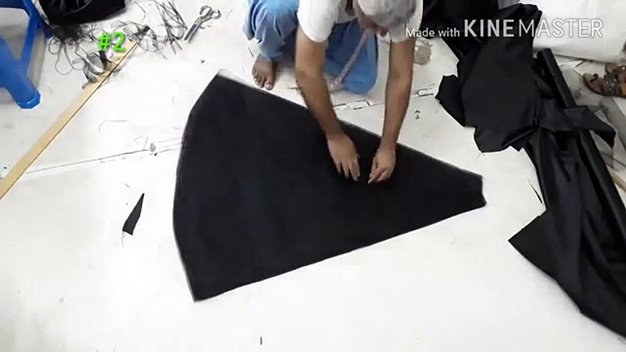 ballgown cutting and stitching (KALI) part 2 / How to sew FLOWER GIRL Dress | BALL GOWN / How to Make a Wedding Dress / ten panel ball gown panel cutting / ball gown cutting and stitching / @Ball gown TV  / DRESS GIRL