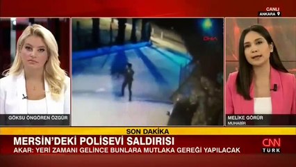 Bakan Akar'dan Mersin'deki alçak saldırıya ilişkin açıklama