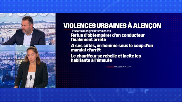24 voitures brûlées après une nuit d'émeute dans le quartier de Perseigne à Alençon